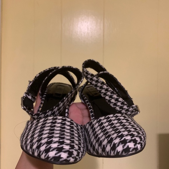 Houndstooth chunky heels - Picture 3 of 4